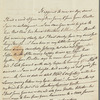 Sophia Dixon to Jane Porter, autograph letter signed