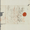 Eneas Mackenzie to Jane Porter, autograph letter signed