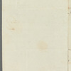 F. Powell to Jane Porter, autograph letter signed