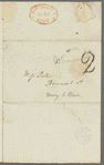 F. Powell to Jane Porter, autograph letter signed