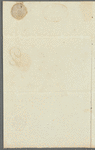 F. Powell to Jane Porter, autograph letter signed