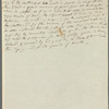 Jane Porter, holograph prose fragment
