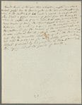 Jane Porter, holograph prose fragment