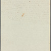 Jane Porter, holograph prose fragment