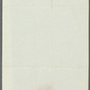 George Cholmondeley, Lord Cholmondeley to Jane Porter, autograph letter third person
