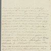 Lupton Relfe to Jane Porter, autograph letter signed