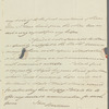 Lupton Relfe to Jane Porter, autograph letter signed
