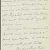 William Frederick, Duke of Gloucester to Miss Porter, autograph letter signed