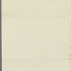 Fanny Richardson to Jane Porter, autograph letter signed