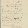 W. Blenkinsopp to Jane Porter, autograph letter signed