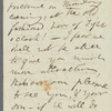 Jane Porter to John Taylor, autograph letter signed