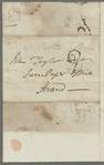 Jane Porter to John Taylor, autograph letter signed