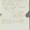 John Masters to Jane Porter, autograph letter signed