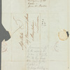 John Masters to Jane Porter, autograph letter signed