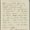 Samuel Carter Hall to Jane Porter, autograph letter signed