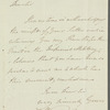 William Frederick, Duke of Gloucester to "Dear Sir," autograph letter signed