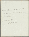 Percy Smythe, Lord Strangford to Robert Ker Porter, autograph letter third person