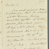 Henry Rolleston to Robert Ker Porter, autograph letter signed