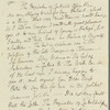 Lady Charlotte Bury to Jane Porter, autograph letter signed