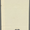 Fanny Richardson to Jane Porter, autograph letter signed