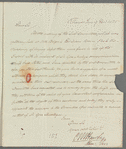 C. M. Hawke to Dixon Denham, letter signed