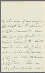 Fanny Richardson to Jane Porter, autograph letter signed