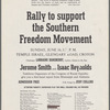 Rally to Support the Southern Freedom Movement