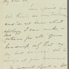 James Henderson to Robert Ker Porter, auotgraph letter signed