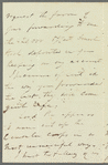James Henderson to Robert Ker Porter, auotgraph letter signed