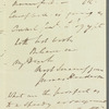 James Henderson to Robert Ker Porter, auotgraph letter signed