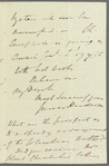 James Henderson to Robert Ker Porter, auotgraph letter signed