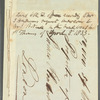 James Henderson to Robert Ker Porter, auotgraph letter signed
