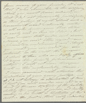 Martin Archer Shee to Miss Porter, autograph letter signed
