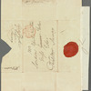 [M?] Dawson to Jane Porter, autograph letter signed