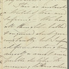 [M?] Dawson to Jane Porter, autograph letter signed
