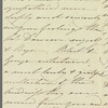 [M?] Dawson to Jane Porter, autograph letter signed