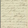 [M?] Dawson to Jane Porter, autograph letter signed