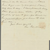 Dora Macdonald, Lady Macdonald to Jane Porter, autograph letter signed