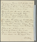 Anna Maria Porter, poem (copy), "A Lament"