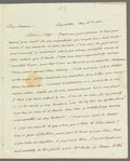 Brian Broughton to Jane Porter, autograph letter signed