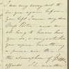 C. Louisa Marlay to Jane Porter, autograph letter signed