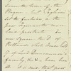 C. Louisa Marlay to Jane Porter, autograph letter signed