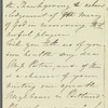 C. Louisa Marlay to Jane Porter, autograph letter signed