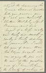 C. Louisa Marlay to Jane Porter, autograph letter signed
