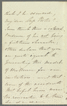 C. Louisa Marlay to Jane Porter, autograph letter signed