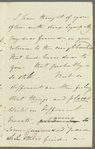 C. Louisa Marlay to Jane Porter, autograph letter signed
