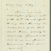 [T.O.?] Powles to Jane Porter, autograph letter signed