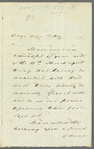 [T.O.?] Powles to Jane Porter, autograph letter signed