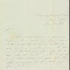 Edward Turner Bennett to Robert Ker Porter, autograph letter signed
