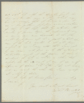 Edward Turner Bennett to Robert Ker Porter, autograph letter signed